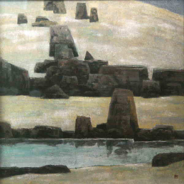 水田慶泉の絵画を奉納